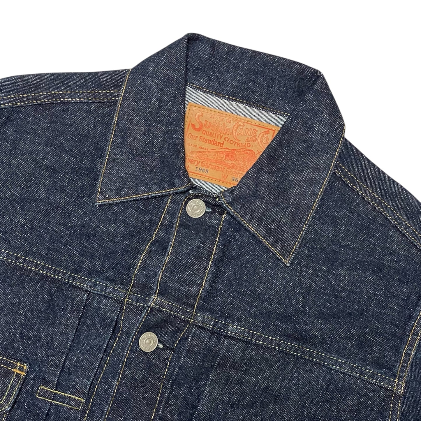 Sugar Cane 1963 Type III Denim Jacket – 13oz Japanese Selvedge
