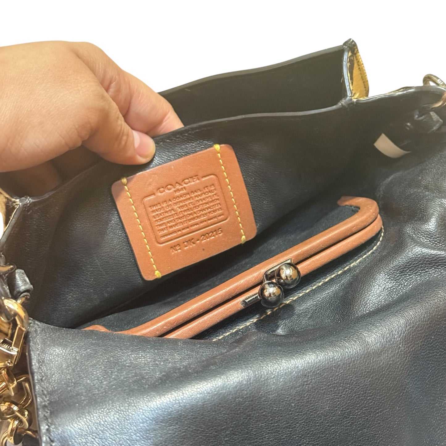 Coach Limited Edition Pony Hair Tiger Print Shoulder Bag