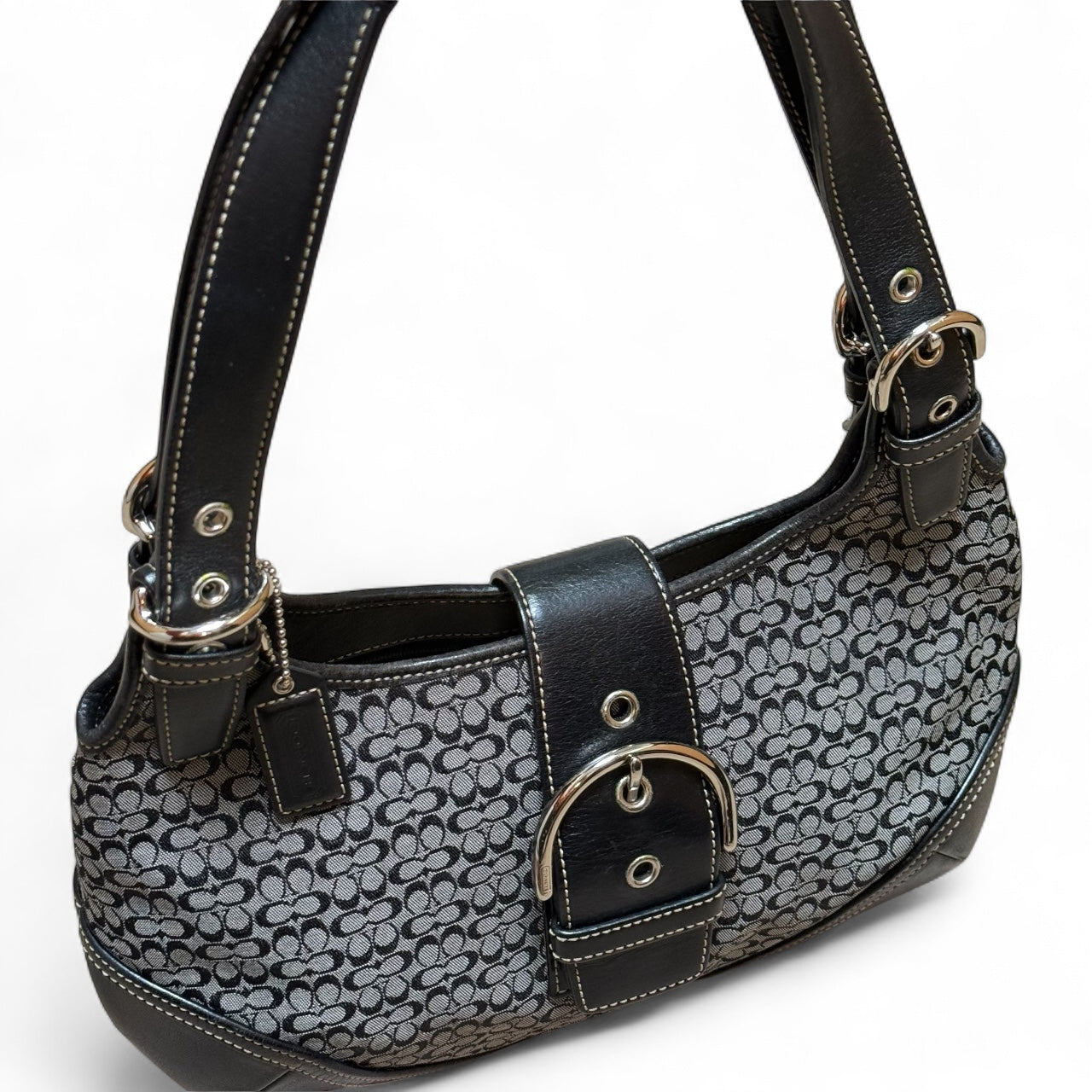 Coach Soho Signature Buckle Hobo Bag