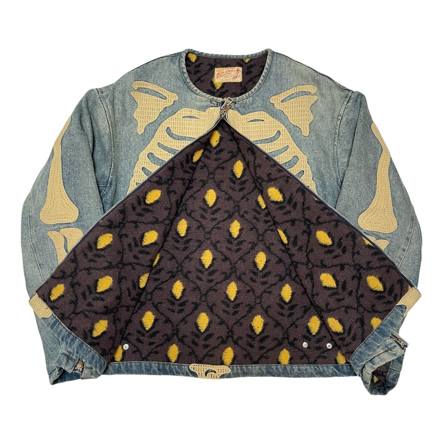 Kapital Skeleton Denim Jacket (Made in Japan)