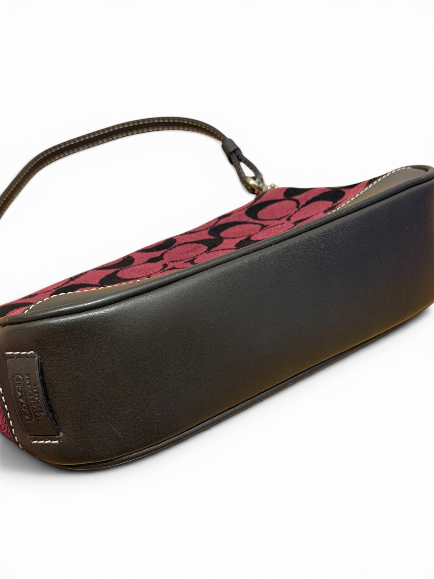 Coach Signature Jacquard Mini Shoulder Bag
