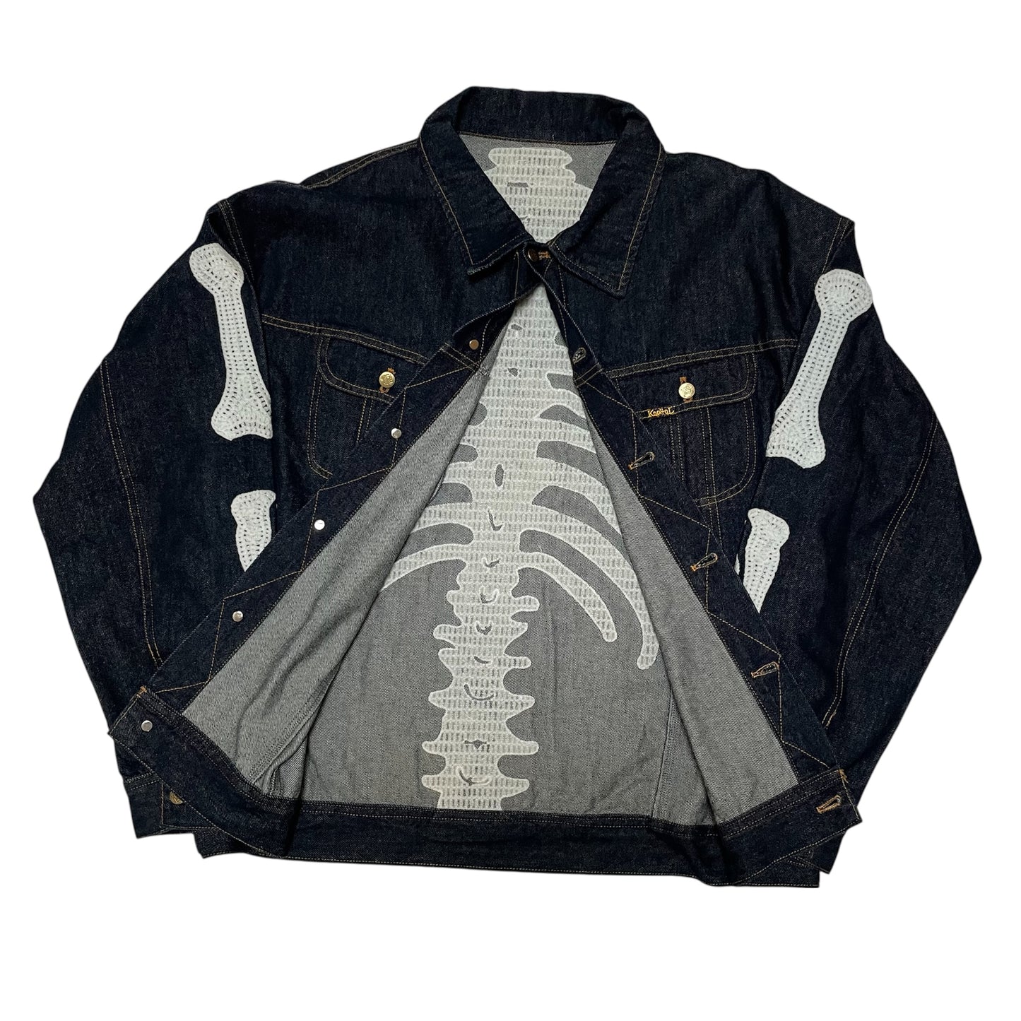 Kapital Kountry Bone Denim Jacket – Indigo
