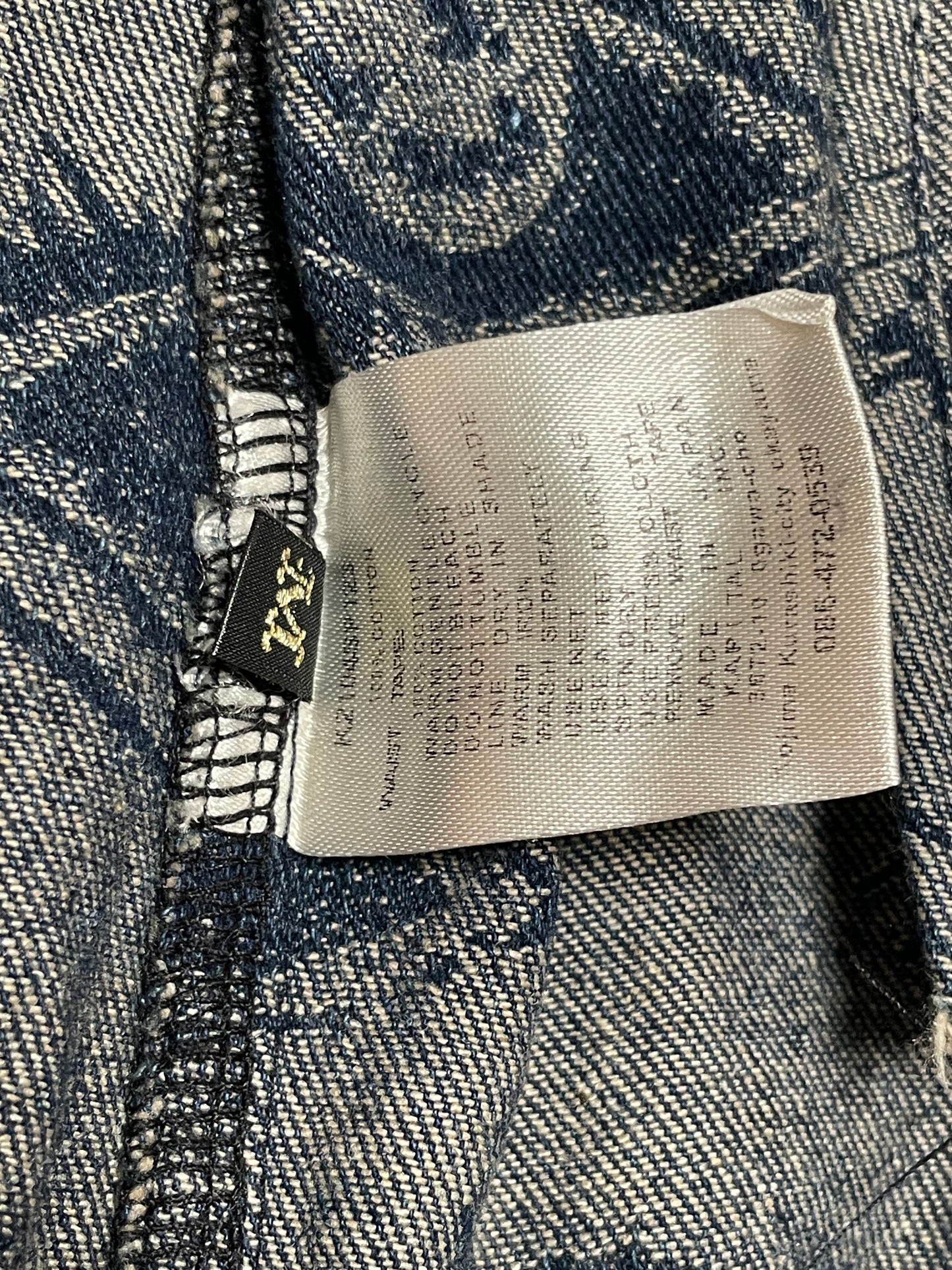 Kapital Kountry 12oz SPEAKEASY Denim Drizzler Jacket – Eyes Jacquard Pattern