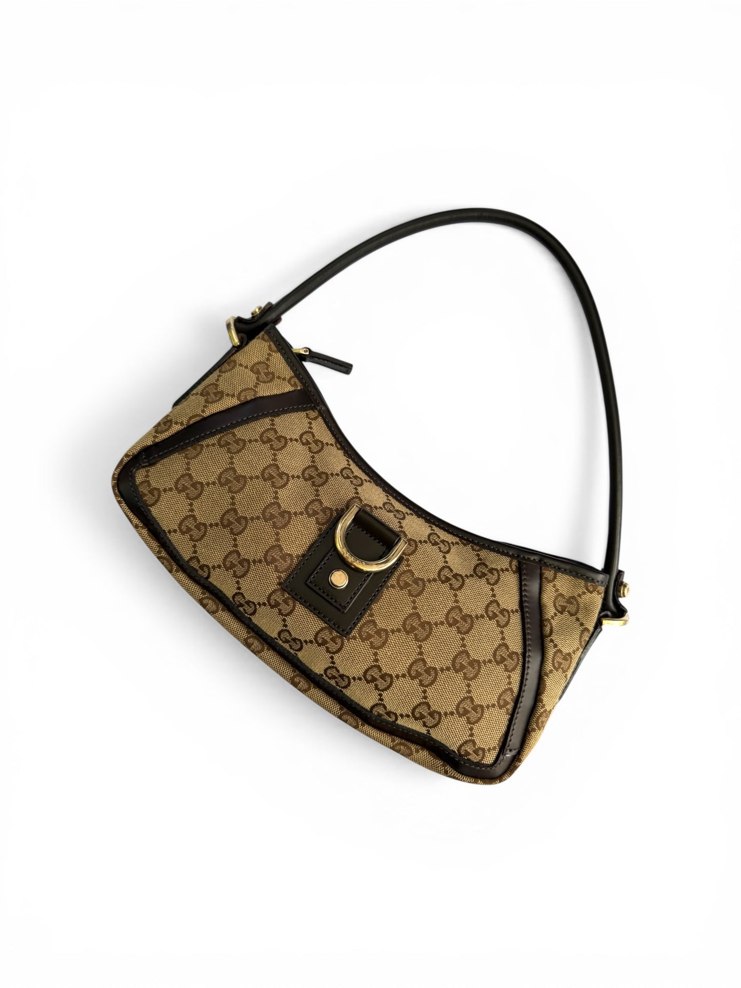Vintage gucci
Original Gg Canvas D-Ring Abbey Pochette