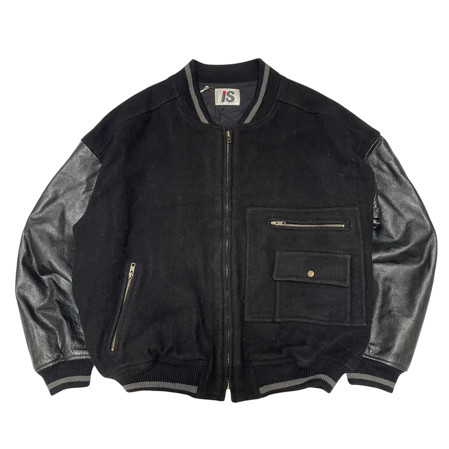 Issey Miyake I.S. Vintage Bomber Jacket (Made in Japan, 80s–90s)