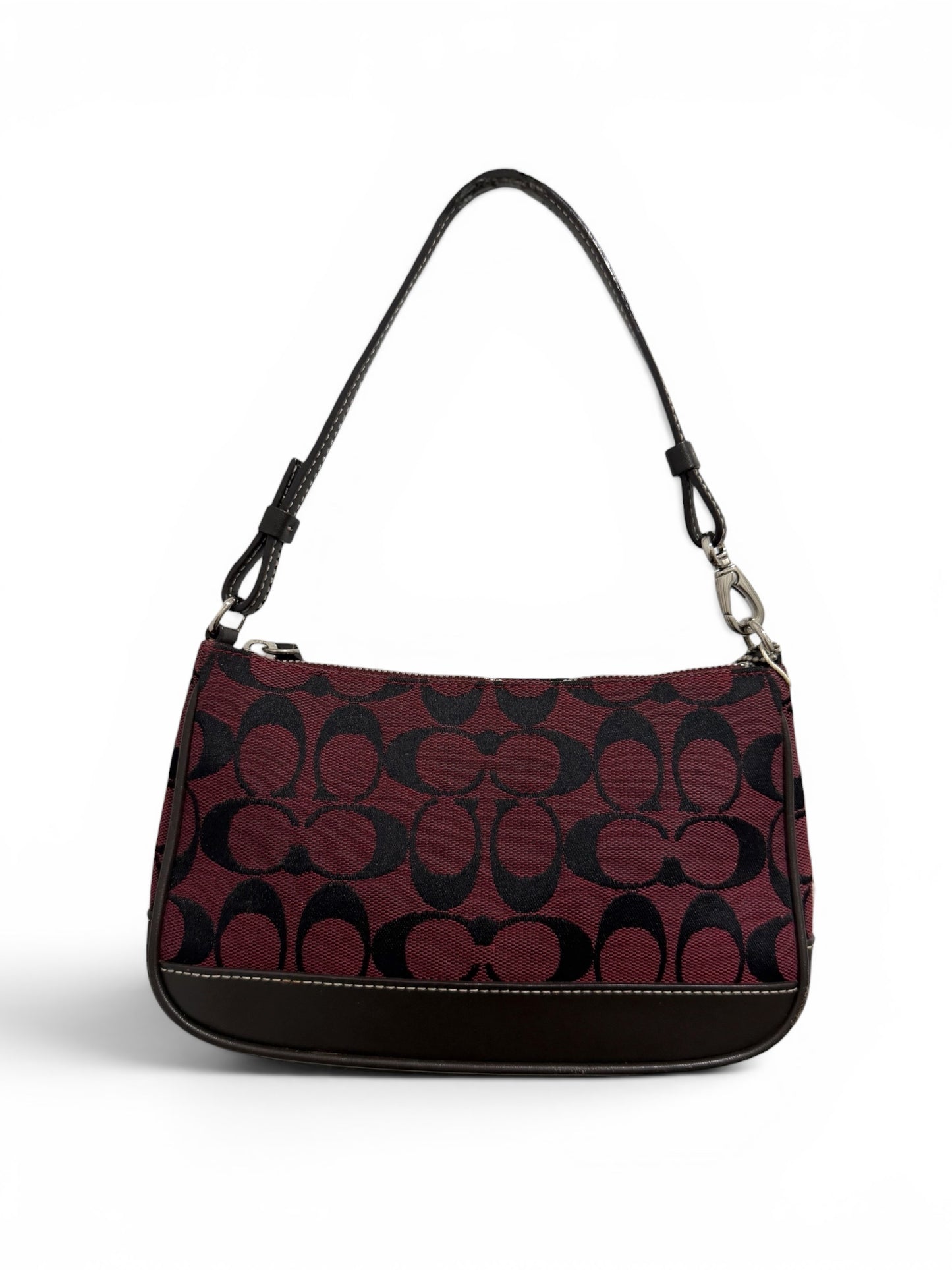 Coach Signature Jacquard Mini Shoulder Bag