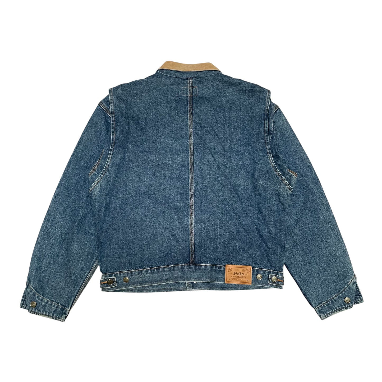 Polo Ralph Lauren Denim Chore Jacket – Corduroy Collar