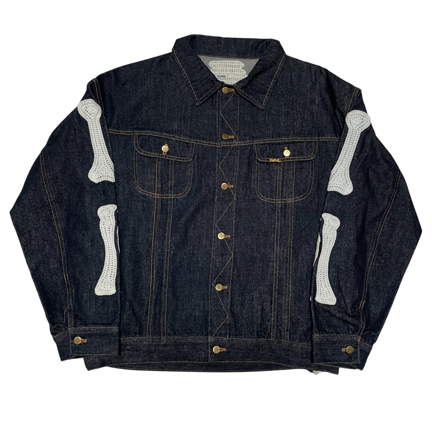 Kapital Kountry Bone Denim Jacket – Indigo