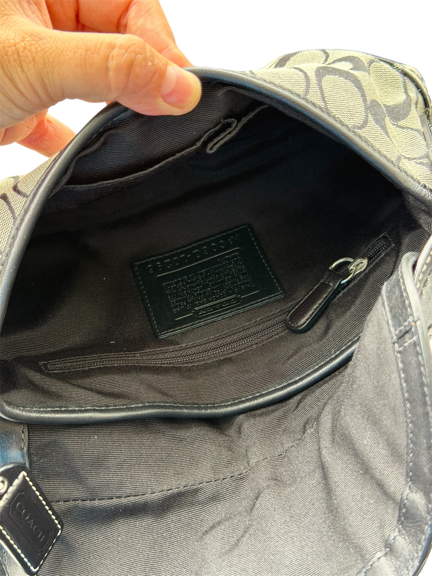Coach Signature Buckle Shoulder Bag (Rare)