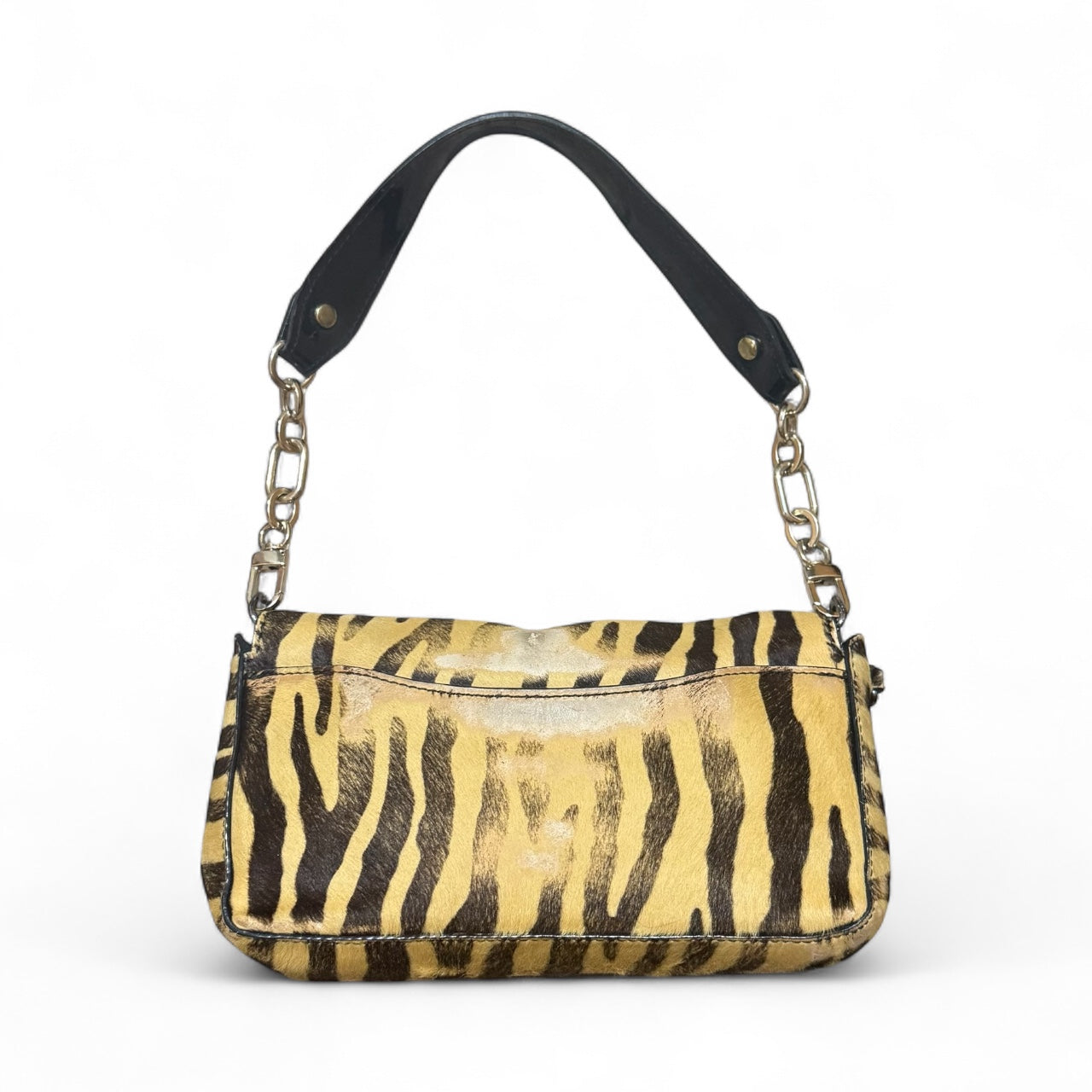 Coach Limited Edition Pony Hair Tiger Print Shoulder Bag