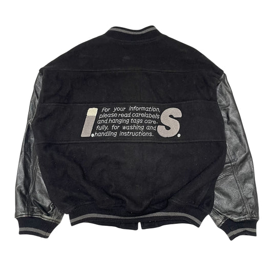 Issey Miyake I.S. Vintage Bomber Jacket (Made in Japan, 80s–90s)