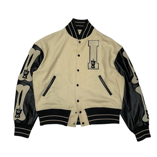 Kapital Kountry Skeleton Varsity Jacket (Beige/Black)
Model Code: K1911LJ131