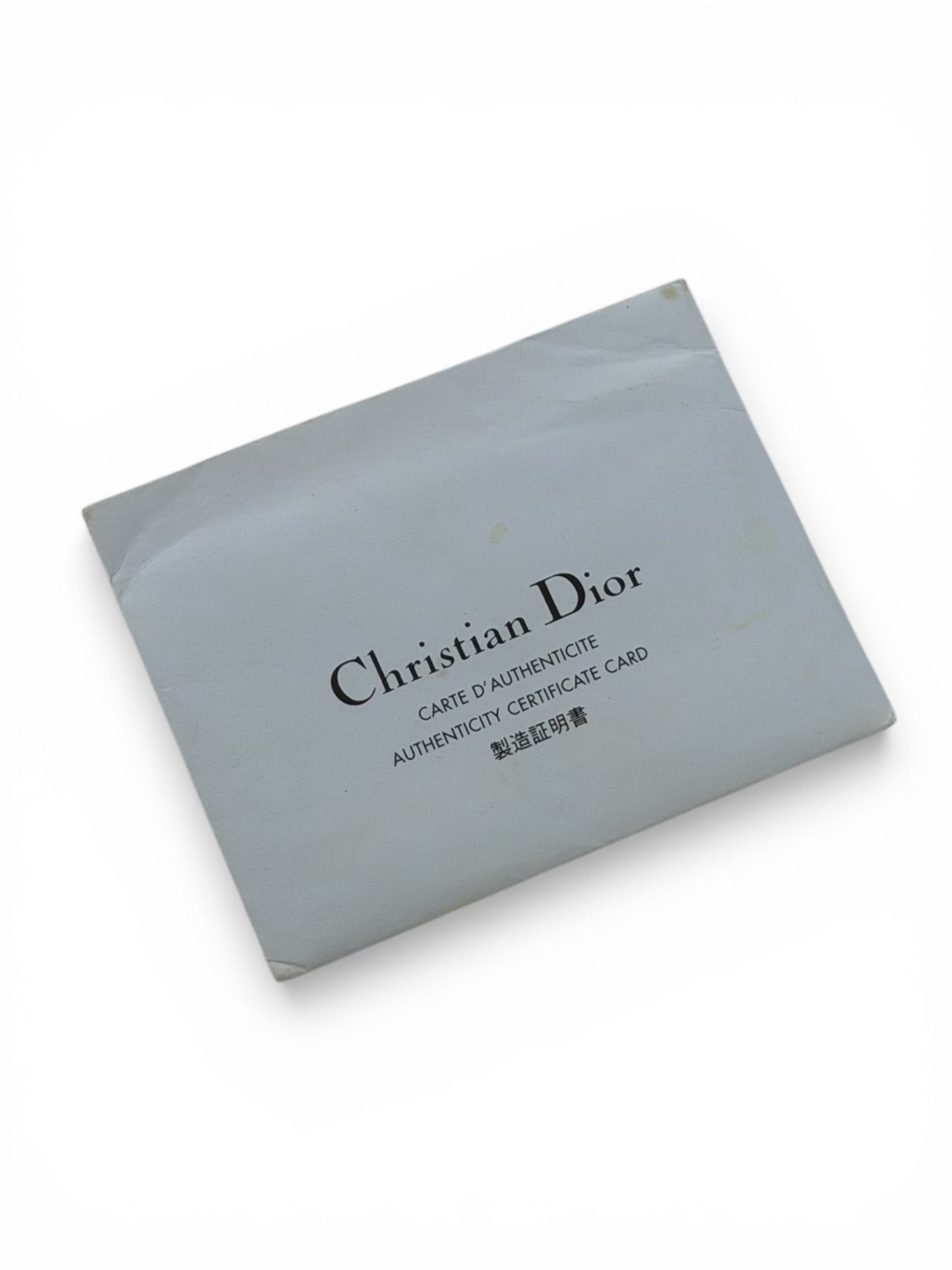 Christian Dior Vintage Trotter Canvas Shoulder Bag
